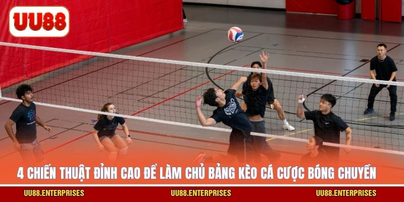 4 chiến thuật đỉnh cao để làm chủ bảng kèo cá cược bóng chuyền